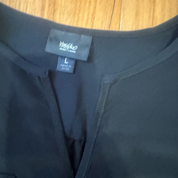 Belted Black Shirt Dress - Picture 7 of 11